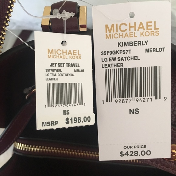 New Michael Kors Large Kimberly Satchel & wallet - Picture 8 of 8